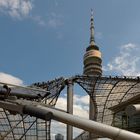Der 185 Meter hohe Olympiaturm ist ein Fernsehturm in München und eines der Wahrzeichen...
