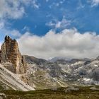 Der 3094 m hohe Zwölfer im Hintergrund, ließ das Wolkenband nicht los.