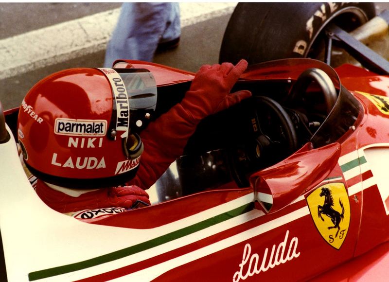 Der 3.fache Formel 1 Weltmeister "NIKI LAUDA. "