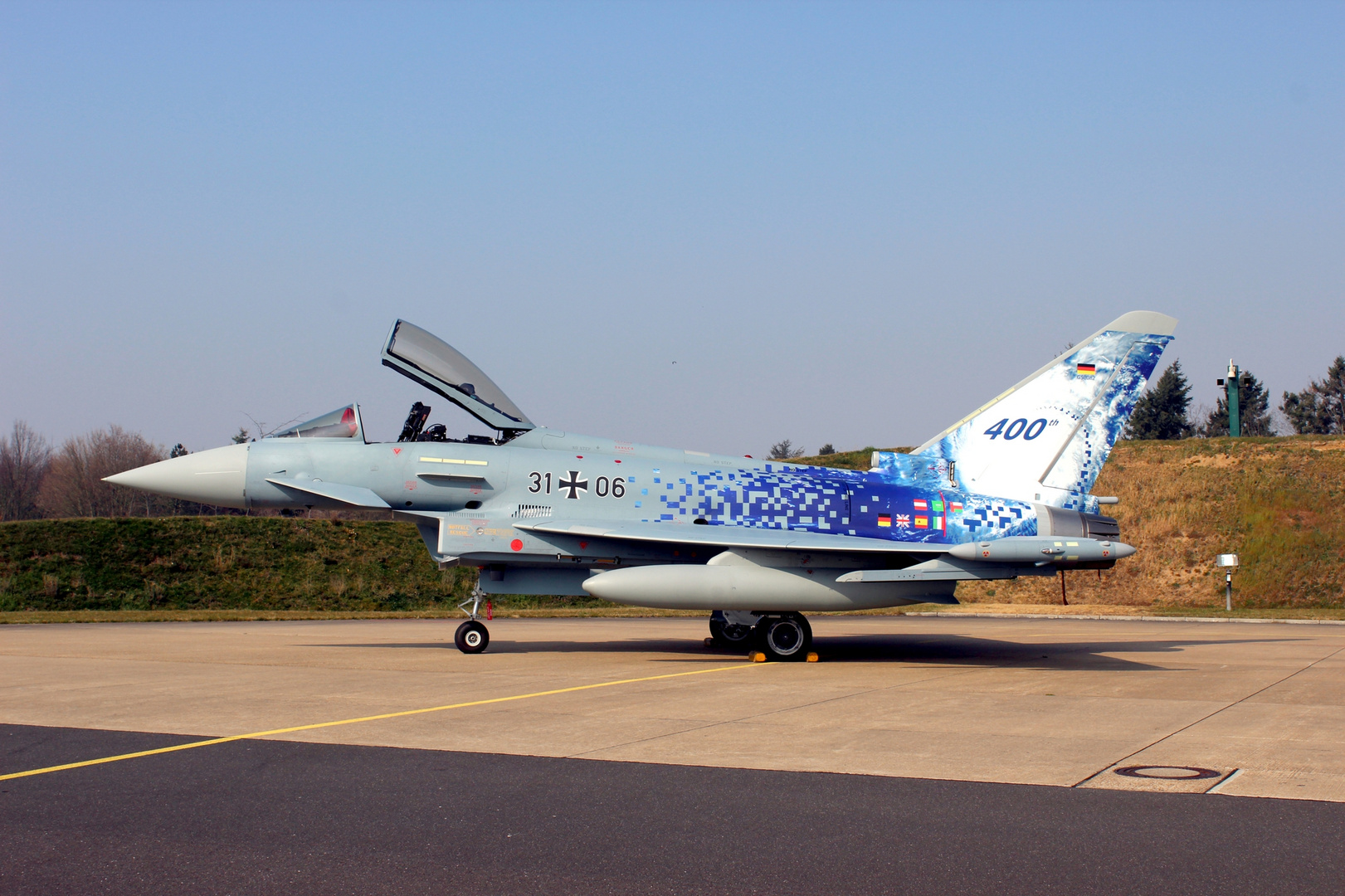 Der 400. Eurofighter gibt sich die Ehre Part1 Foto & Bild | luftfahrt ...