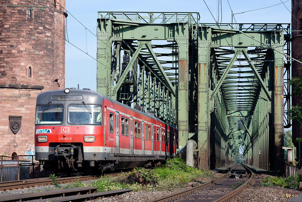 Der 420 und die Rheinbrücke