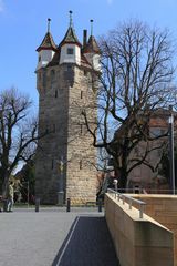 Der 5 Köpfe Turm in Schwäbisch Gmünd