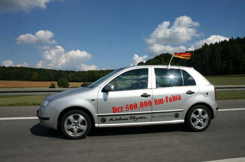 Der 500.000 Km-Fabia