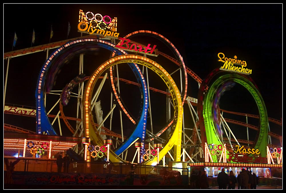 der 5er looping auf dem hamburger dom