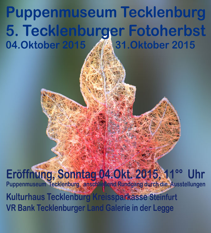 Der 5 Tecklenburger Fotoherbst In Der Vorbereitung Foto Bild