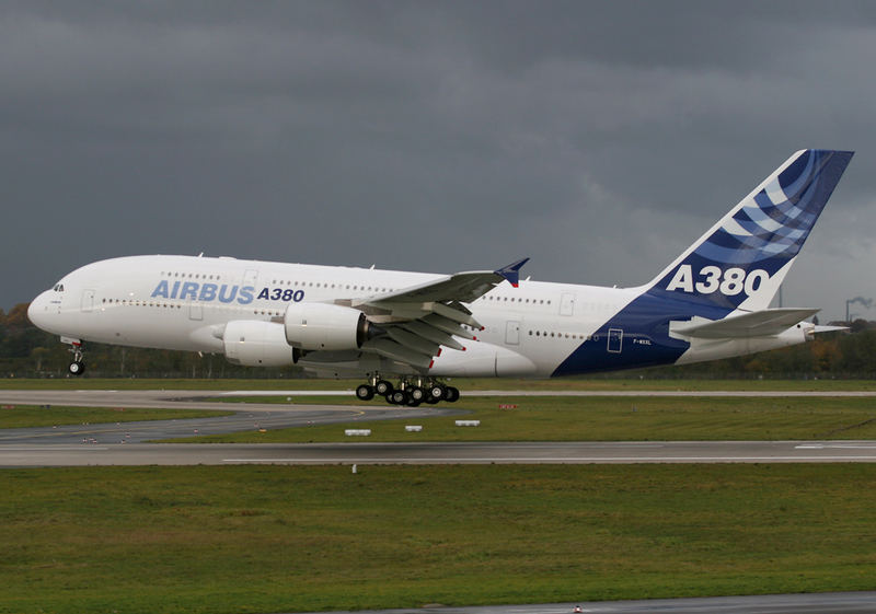 Der A 380 in Düsseldorf