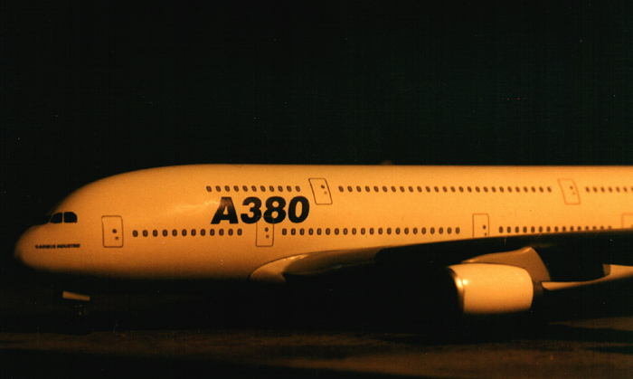 Der A380 - ein Erlkönig