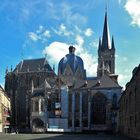 Der Aachener Dom in Farbe