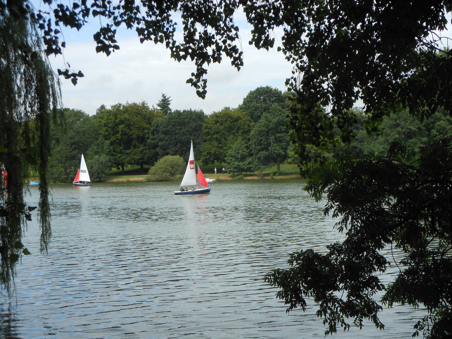 der Aasee in münster