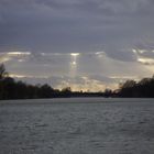 Der Aasee Münster im Winter