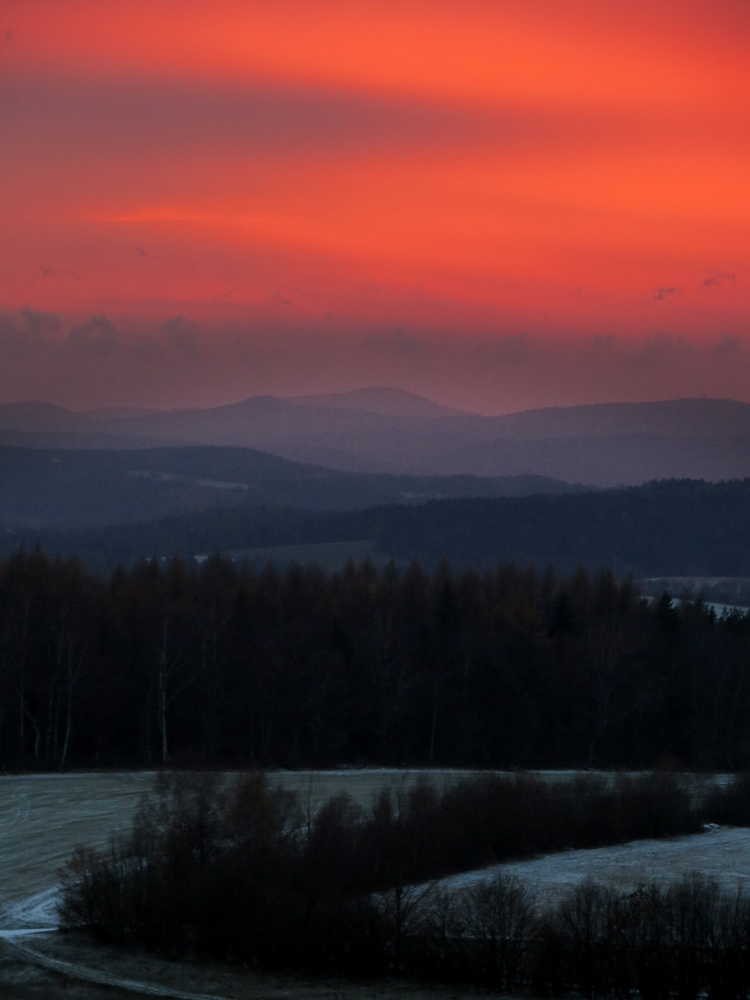 Der Abend bevor "Xaver" kam