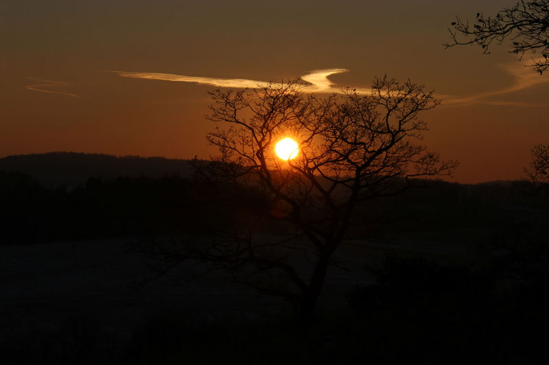 Der Abend kommt...