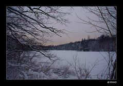 der Abend kommt auch im Winter, aber etwas früher.....