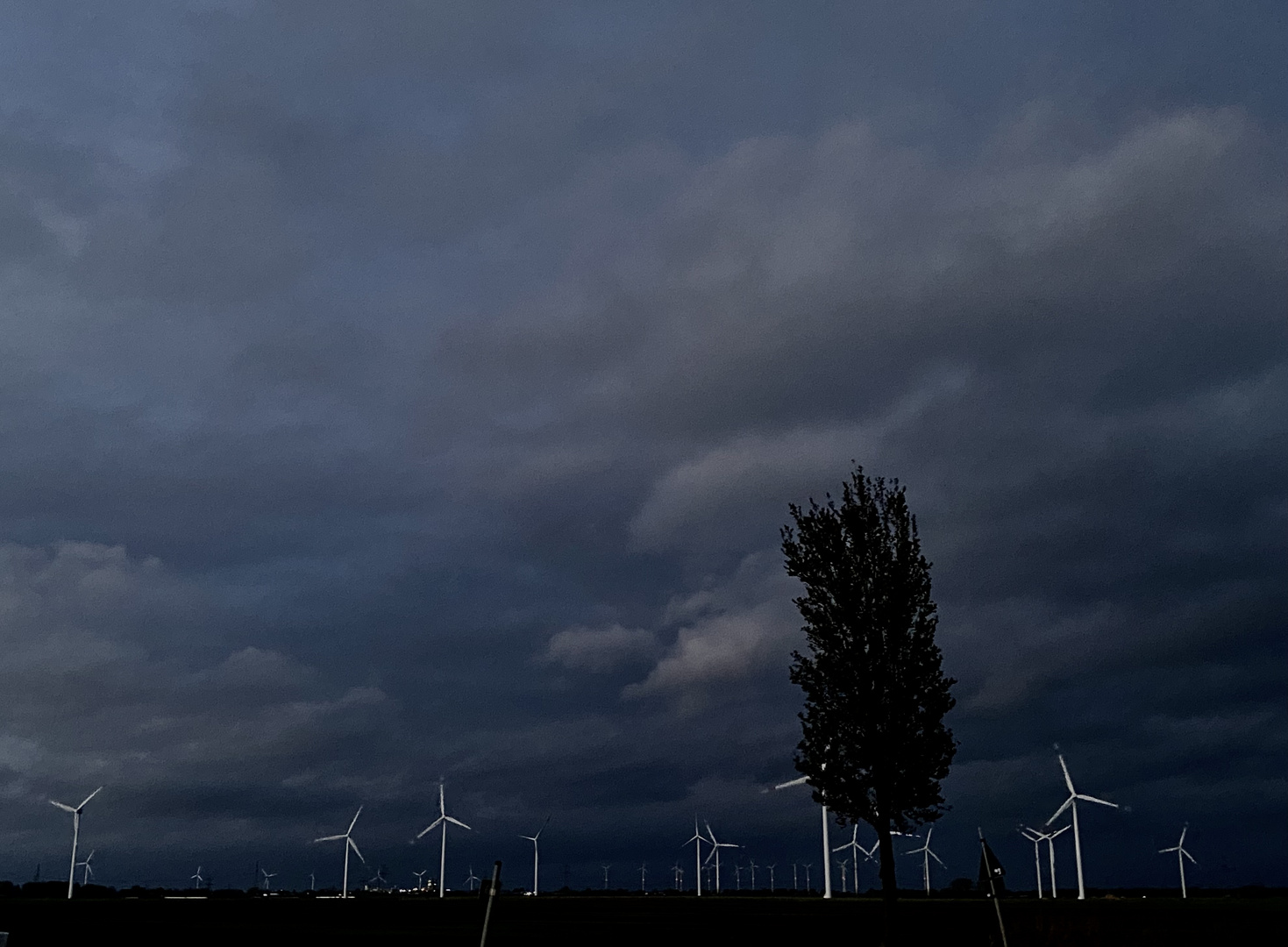 der Abend kommt, der Wind geht..