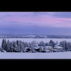 Der Abend nach dem großen Schnee