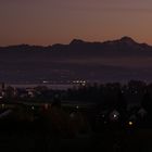 Der Abendblick aus meinem Wohnzimmer