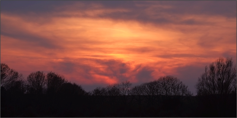 Der Abendhimmel