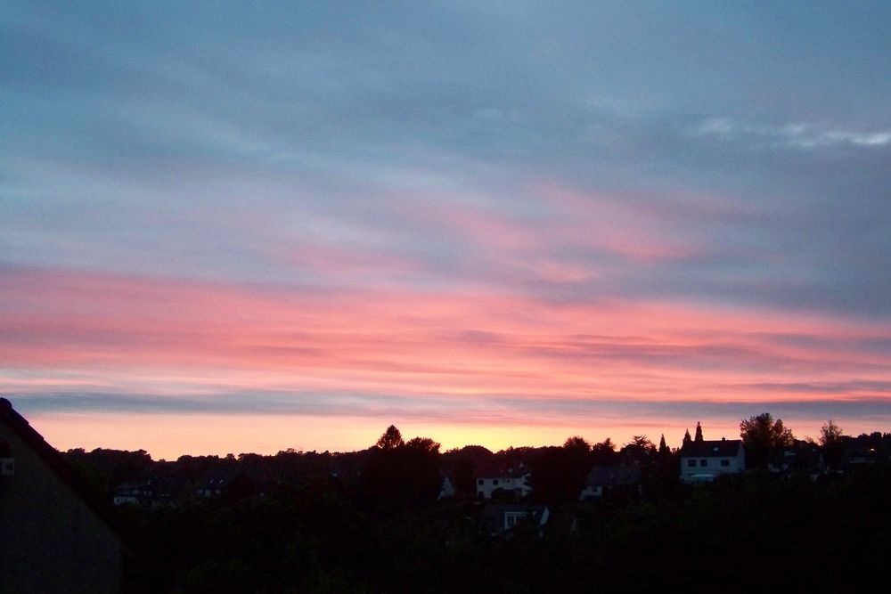 Der Abendhimmel in Stiepel 2