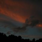 ...der Abendhimmel überm Stuttgarter Hasenberg