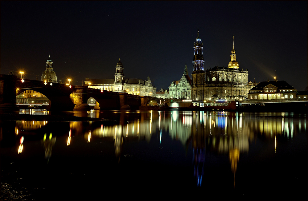 Der abendliche Altstadtblick