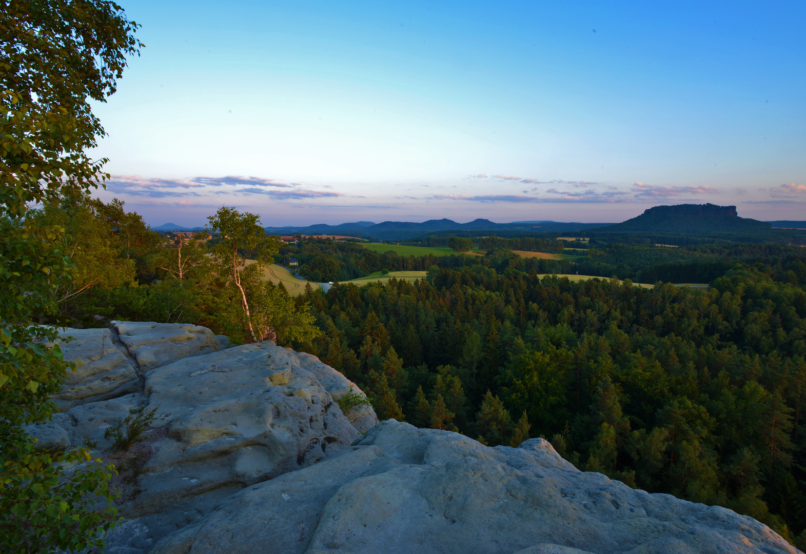 *** der abendliche blick ***