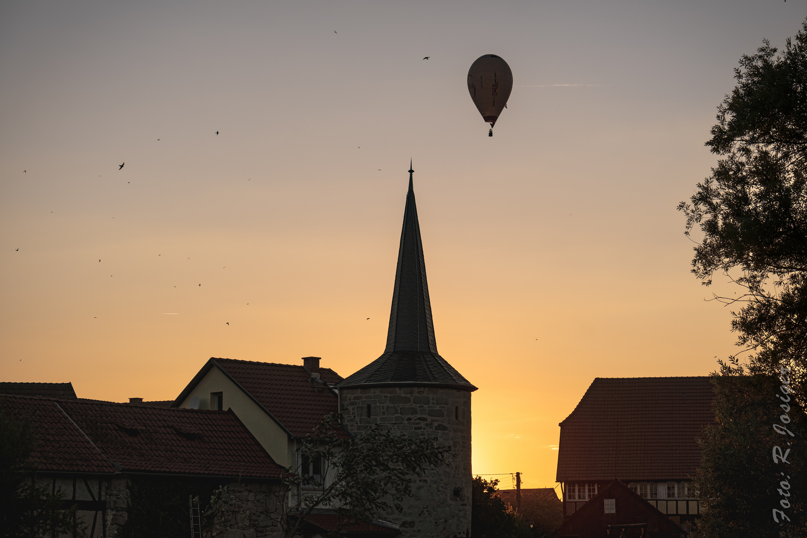 Der Abendsonne entgegen