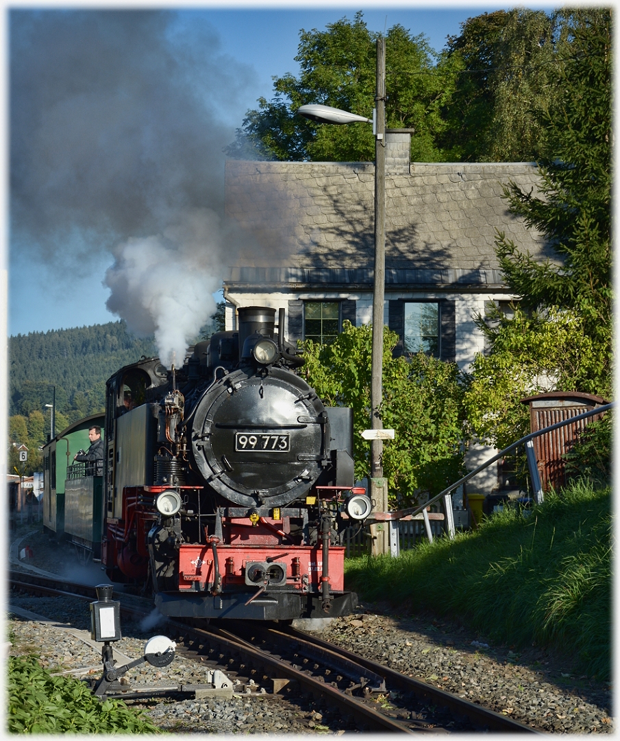 Der Abendzug nach Oberwiesental