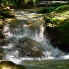 Der Abfluß der Cascade des turfs...