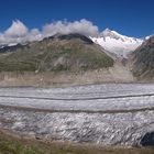 Der abschmelzende Aletsch-Gletscher