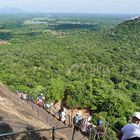 ...der Abstieg von Sigiriya...