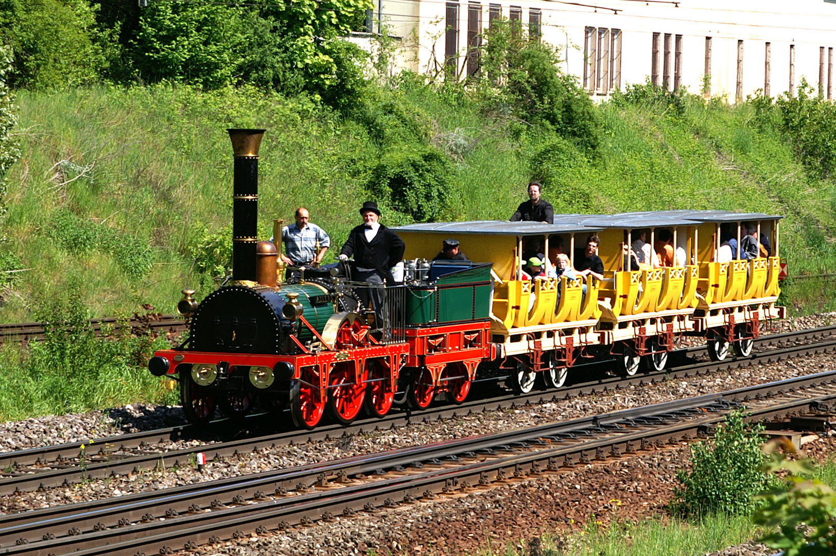 Der "ADLER" hier von Nürnberg nach Fürth