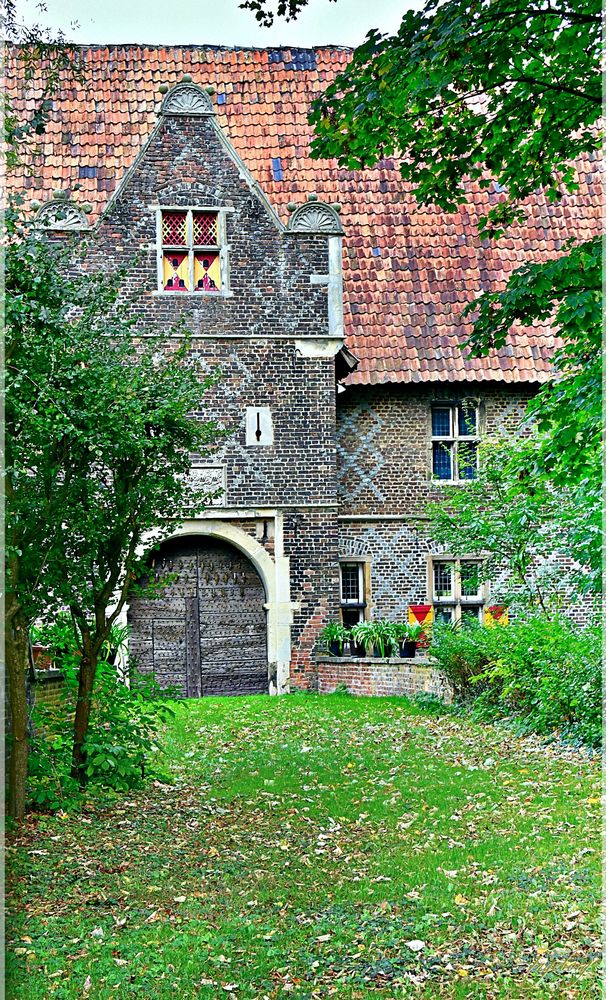 der älteste Teil der Schlossanlage „Haus Steinfurt“