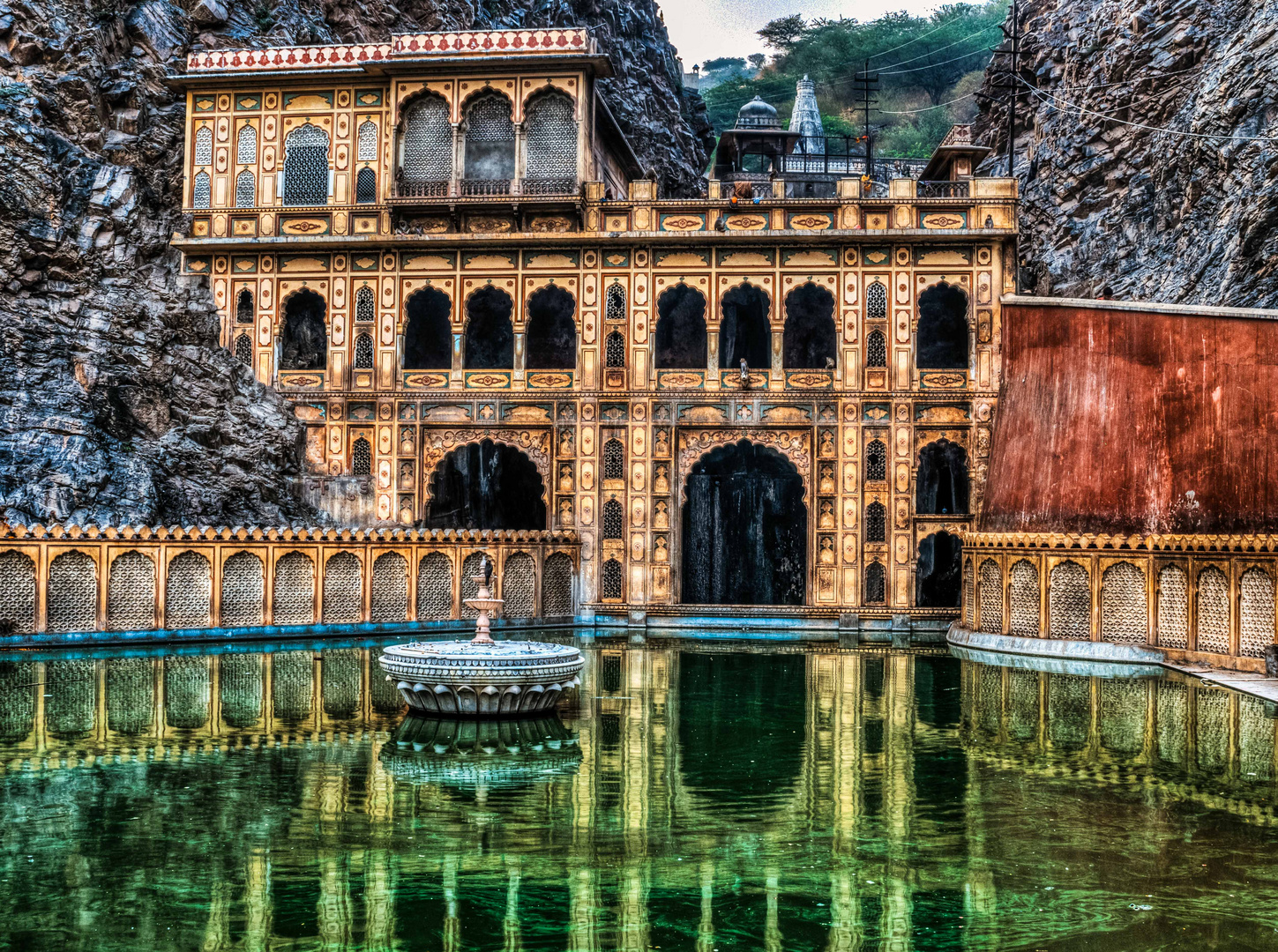 Der Affentempel von Jaipur