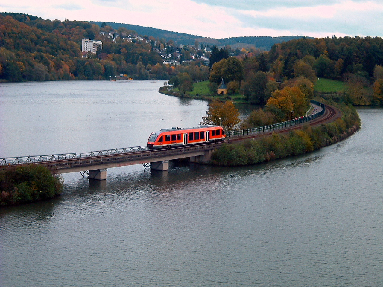 Der Ahauser Stausee