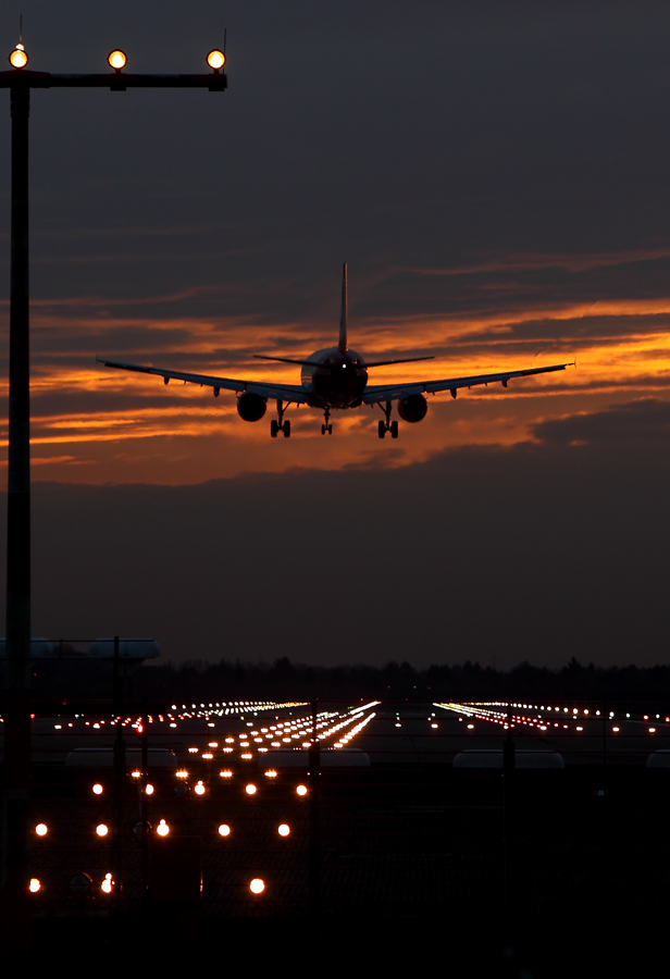 Der Airbus kommt