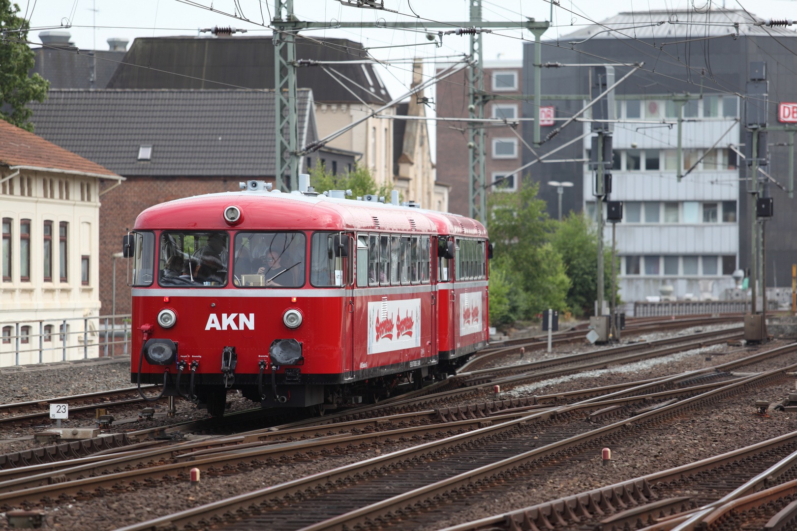 Der AKN-"Uerdinger" in Neumünster