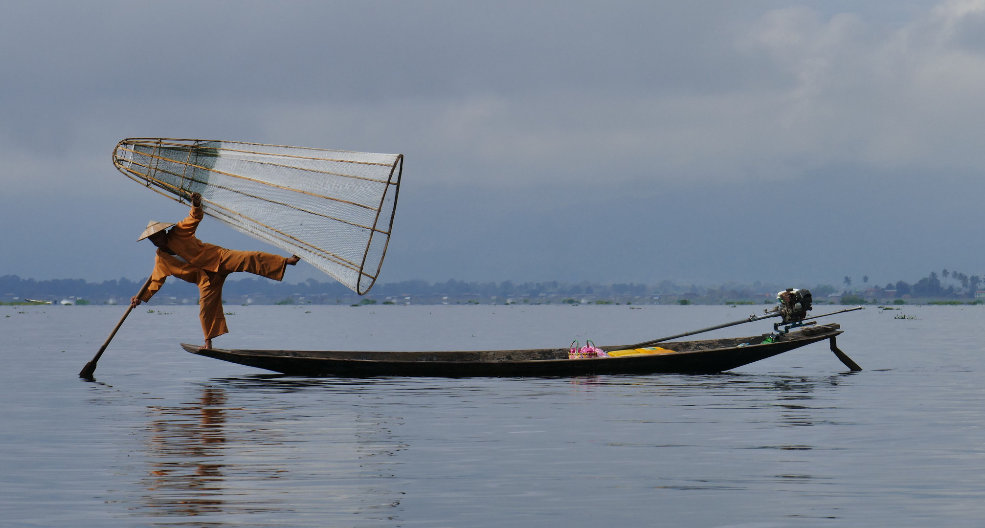 ...der Akrobat vom Inle See...