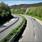 ... Der aktuelle Osterverkehr 2020 auf der A 560 bei Hennef...