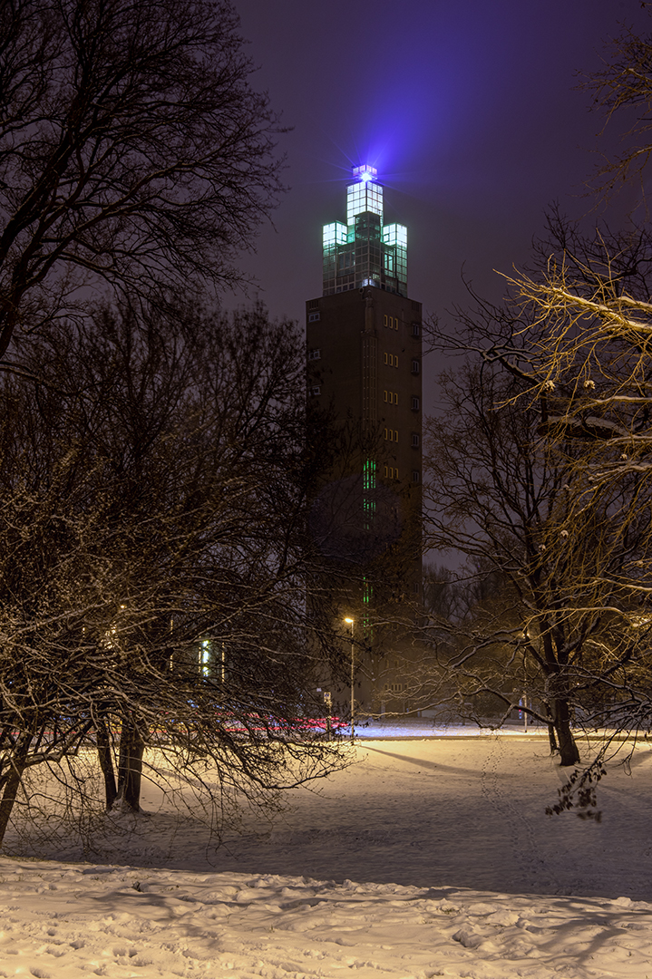 Der Albinmüller-Turm...