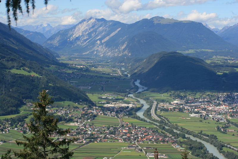 Der "Albrecht - Dürer- Blick" ins Inntal