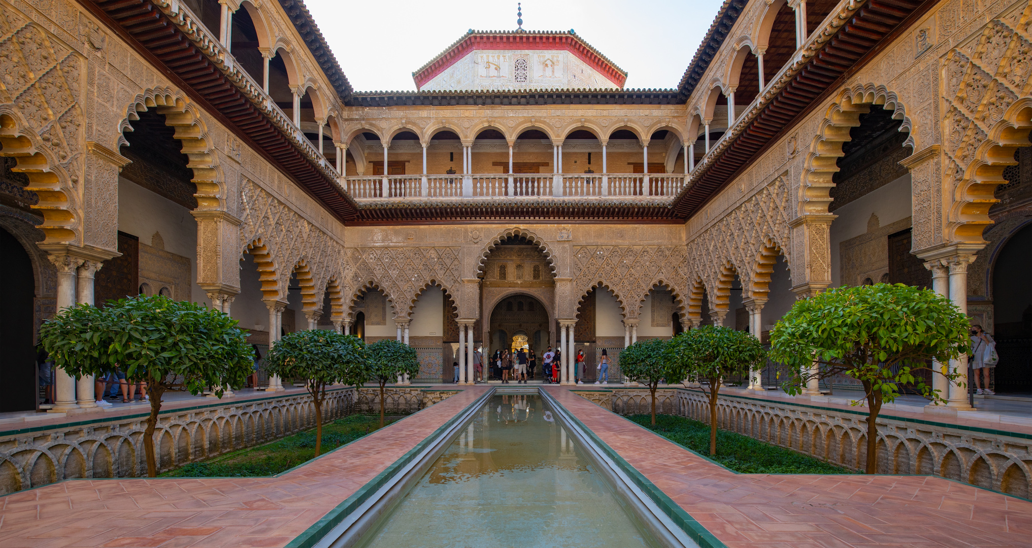 Der Alcázar in Sevilla