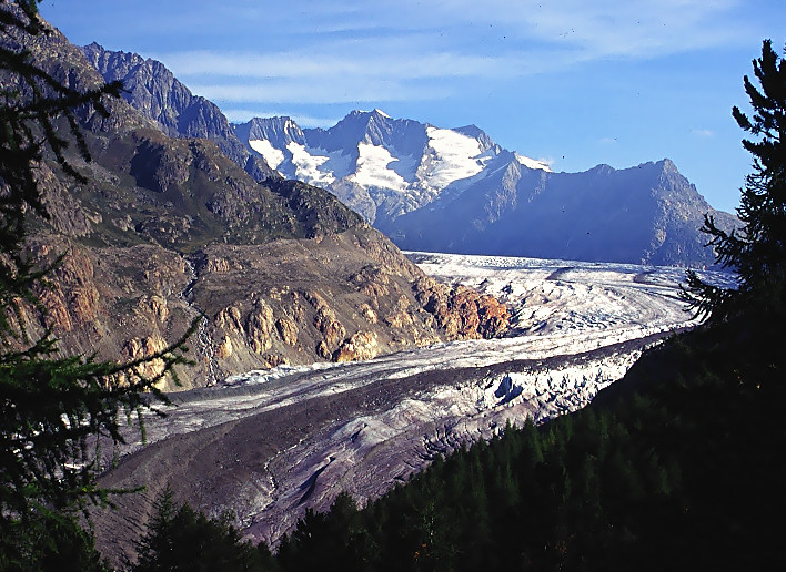 der Aletsch Gletscher