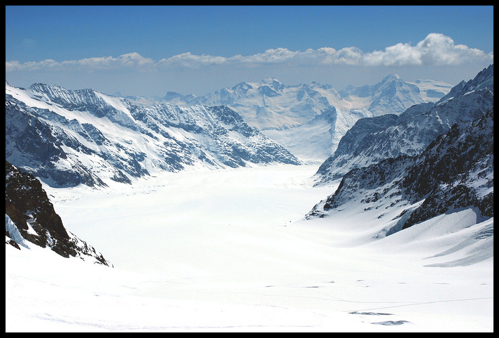 Der Aletschgletscher