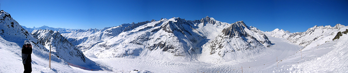 Der Aletschgletscher