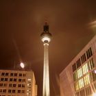 der ALEX bei Nacht und Nebel / Berlin