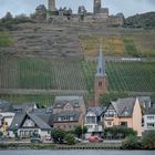 Der Alkener Burgberg mit Burg Thurant