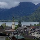 Der allererste Blick auf St.Gilgen und dem Wolfgangsee....