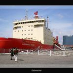 Der "Almirante Irizar" im Hafen von Buenos Aires