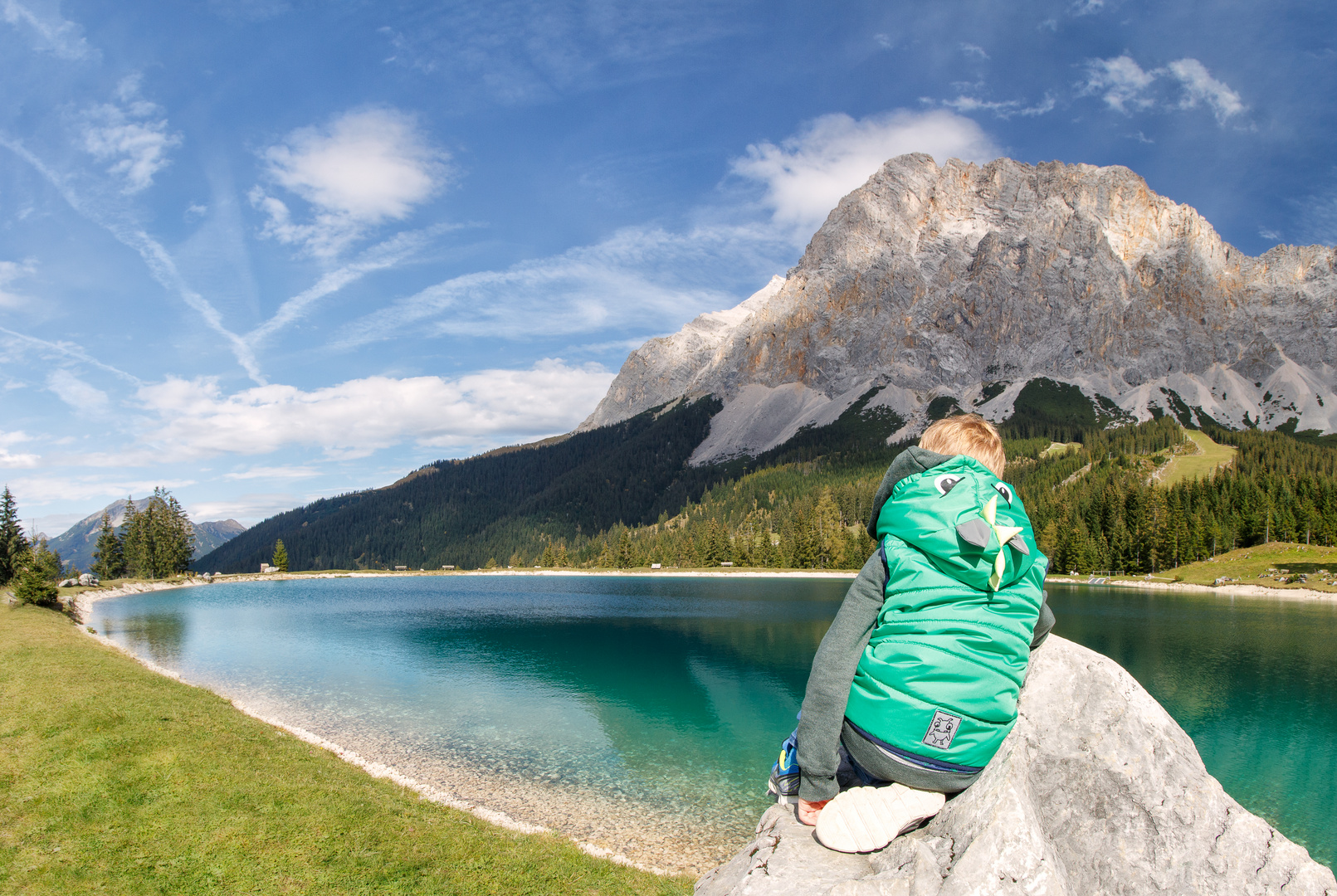 Der Almsee im Ehrwald