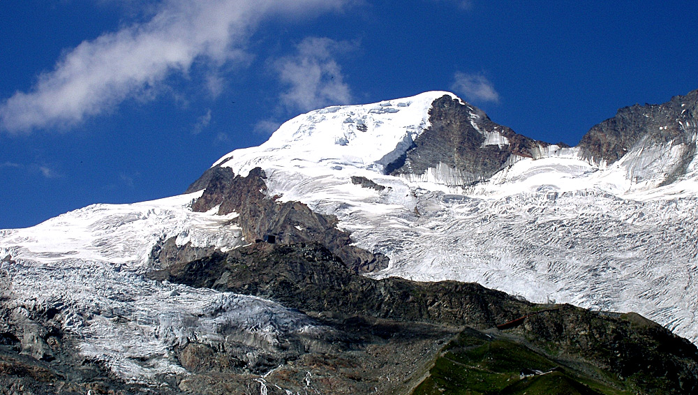 Der Alphubel . König der Allalingruppe mit 4206 m